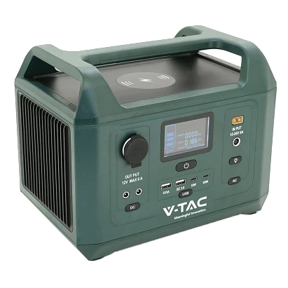 Джерело живлення портативне V-TAC VT-303N LiFePO4 19,2В 15Аг 300Вт (2905474634) Джерело живлення портативне V-TAC VT-303N LiFePO4 19,2В 15Аг 300Вт (2905474634)