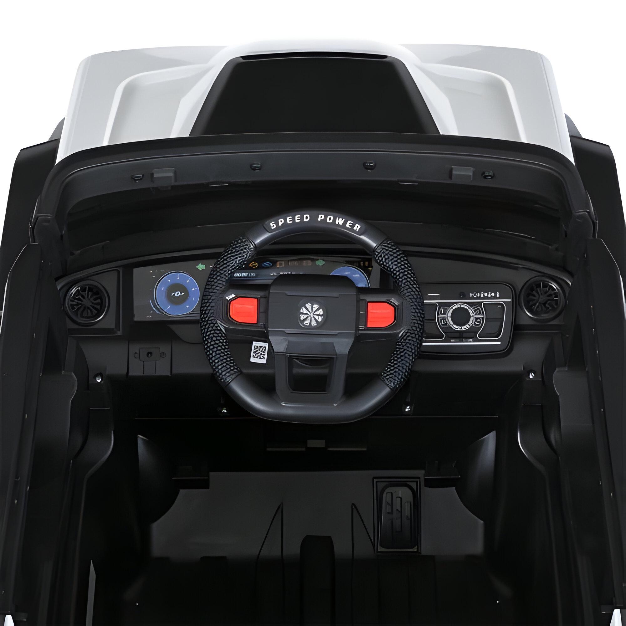 Детский электромобиль Джип Mercedes Bambi M 5912EBLR-1 с пультом управления и мягким сиденьем (27482040) - фото 10 Детский электромобиль Джип Mercedes Bambi M 5912EBLR-1 с пультом управления и мягким сиденьем (27482040) - фото 10