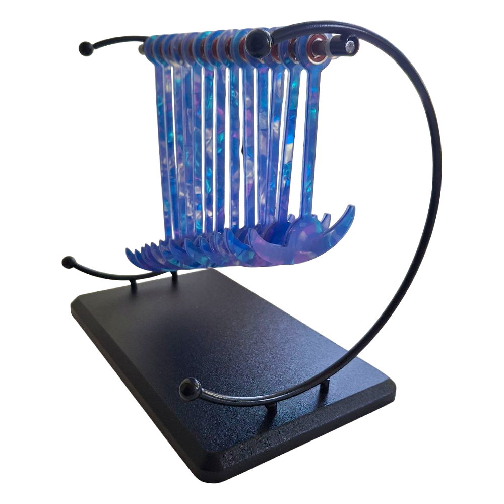 Іграшка антистрес Маятник хвилі 20x18x12 см Синій (HT-801) Іграшка антистрес Маятник хвилі 20x18x12 см Синій (HT-801)