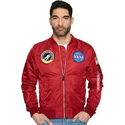 Вітрівка Alpha Industries L-2B NASA Flight Jacket 3XL Red (MJL47020C1R3XL) - фото 7