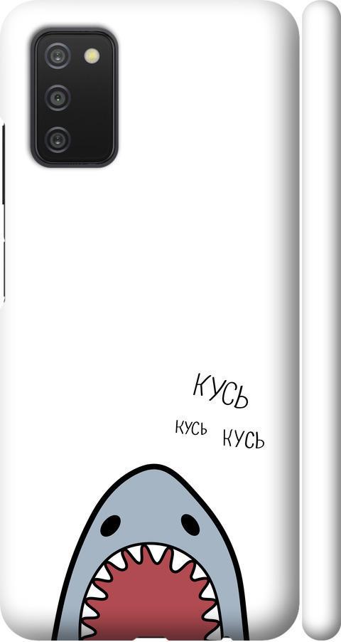 Чехол на Samsung Galaxy A03s A037F Акула (4870m-2381-42517)
