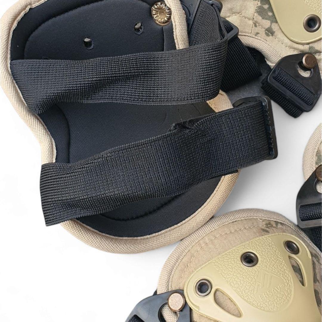 Комплект захисту наколінники і налокітники ERSAV Oxford 800D Піксель - фото 10 Комплект захисту наколінники і налокітники ERSAV Oxford 800D Піксель - фото 10