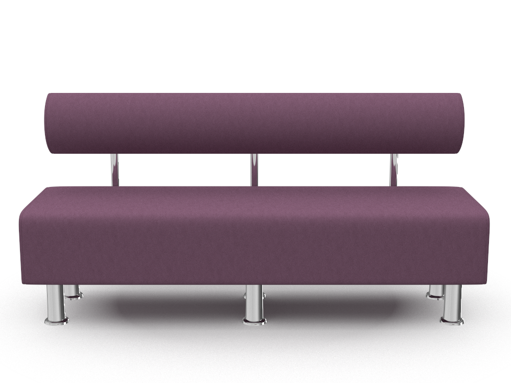 Диван Relax Junior LX 2216 на металевих ніжках Фіолетовий (28518712)