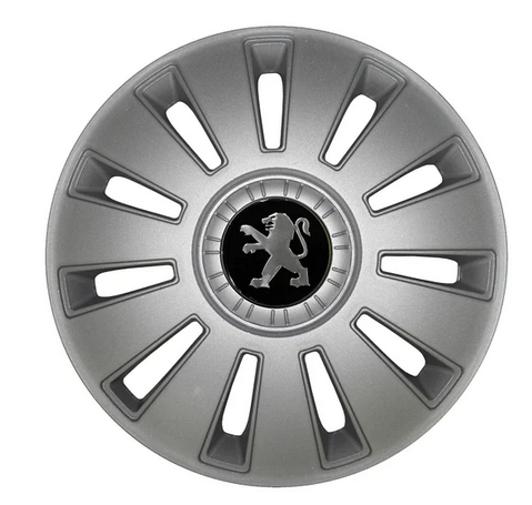 Ковпак колісний Kenguru REX Peugeot R15 4 шт. Сірий