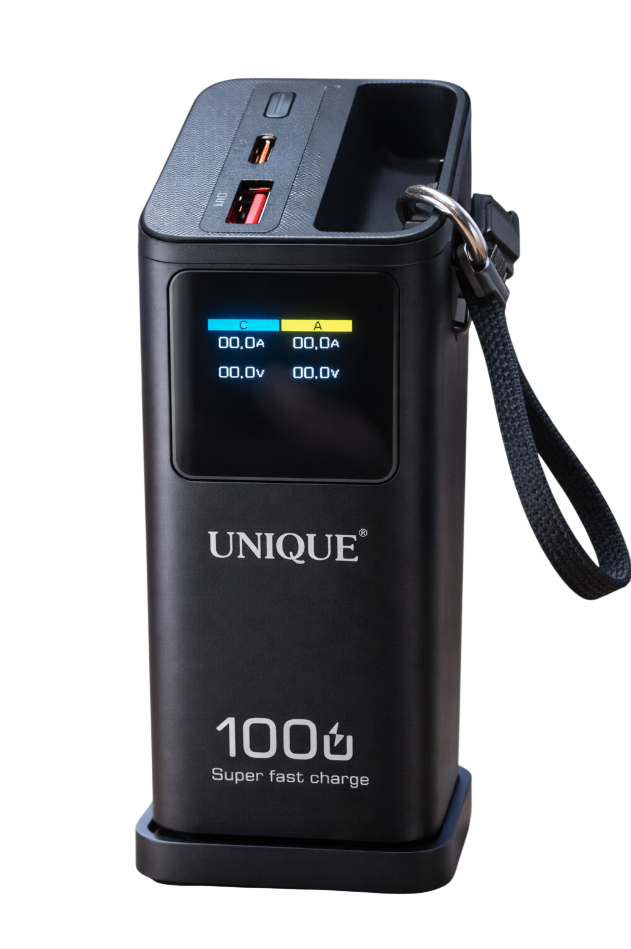 Повербанк Unique 60000mah быстрая зарядка LED-дисплей (UN60)