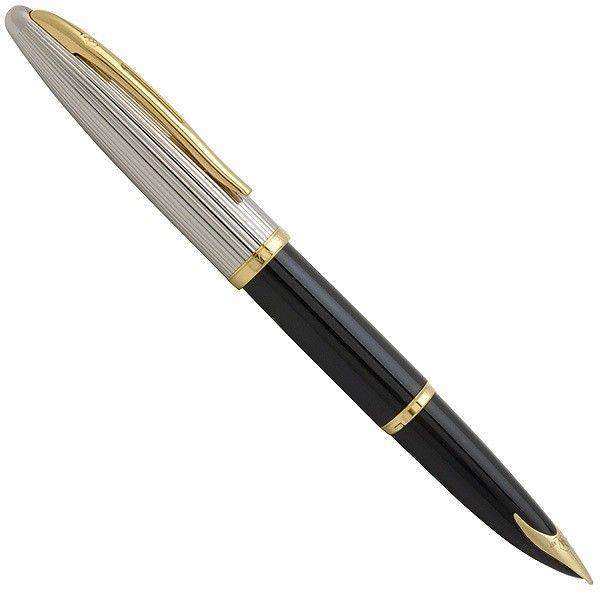 Перьевая ручка WATERMAN DeLuxe Black Silver (11 200) - фото 1