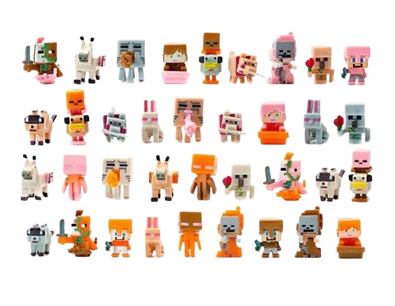Детские игровые фигурки Minecraft B4 Кубические Герои (25157437)