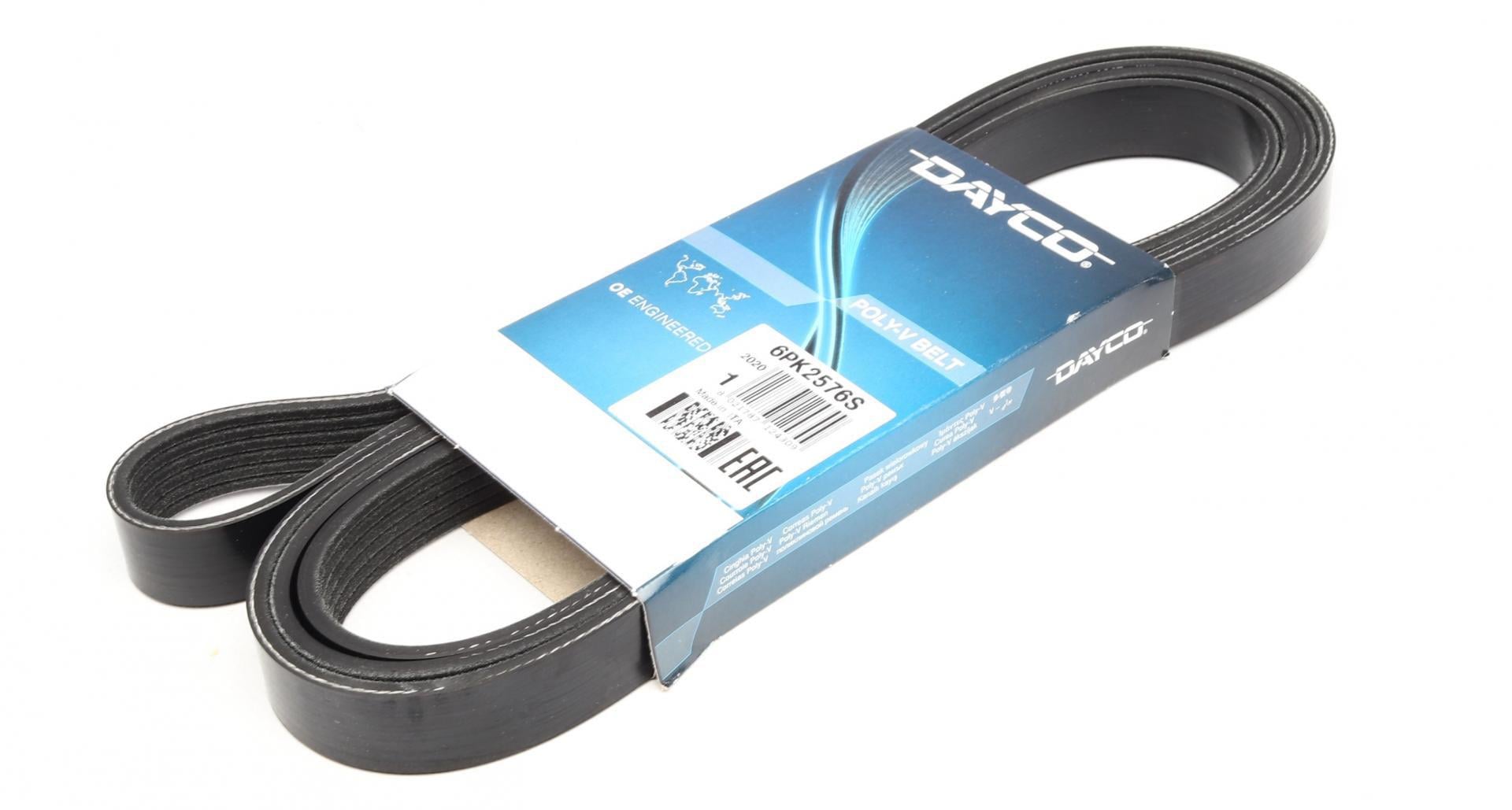 Ремень генератора DAYCO для Hyundai Santa Fe/Kia Sorento 2.4 CVVT 09- (6PK2576S)