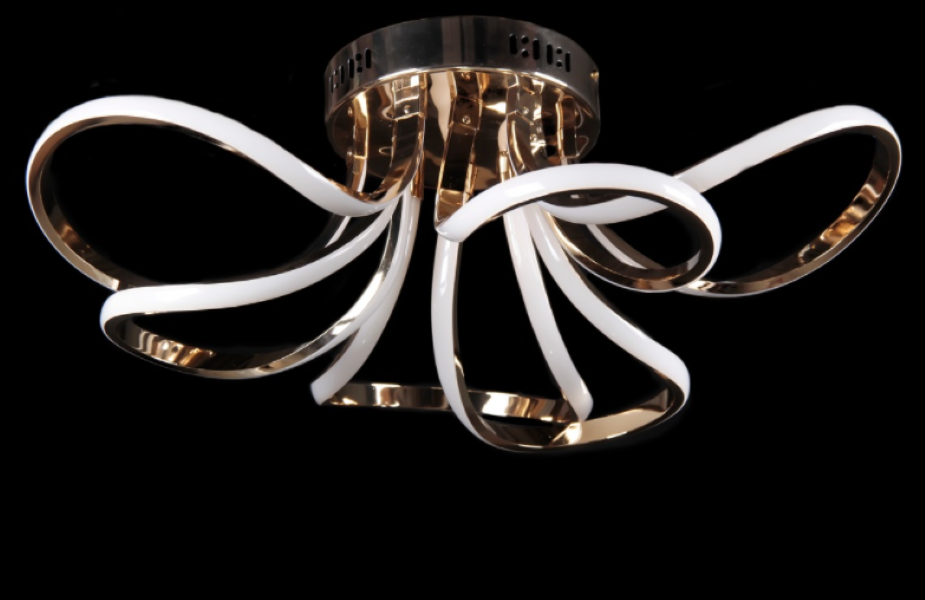 Светодиодная люстра L1113/6-84W LED FGD Белый/Золото (AN000176)