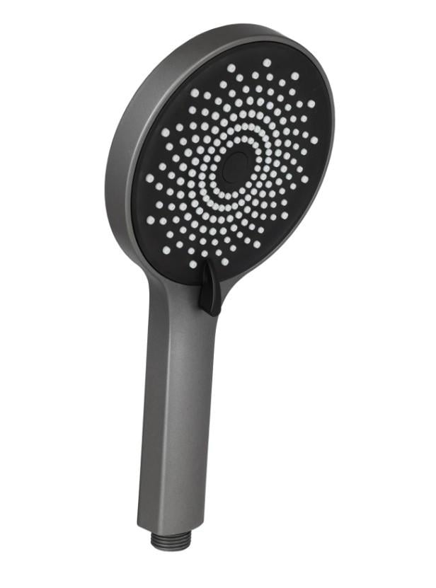 Лійка для ручного душу Lidz Niagara округла 32 120 мм Graphite (LDNIA32GRP48536)