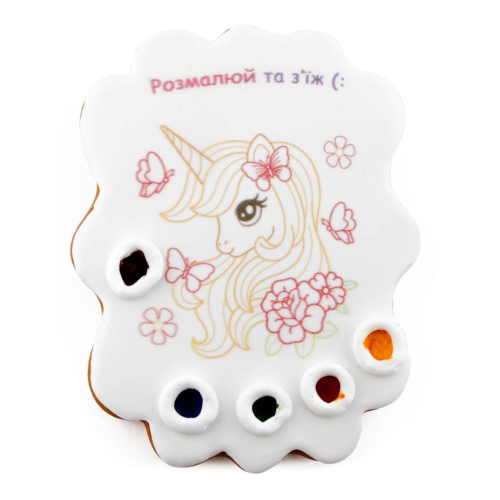 Пряник-раскраска Крафт печиво COLOR Единорог 85 г