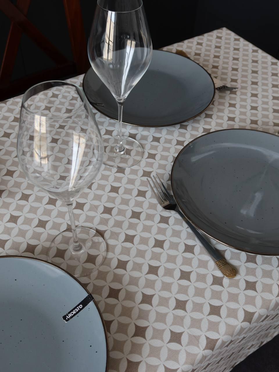 Скатертина водовідштовхувальна тефлонова прямокутна 140x170 см (300137-p2) - фото 4