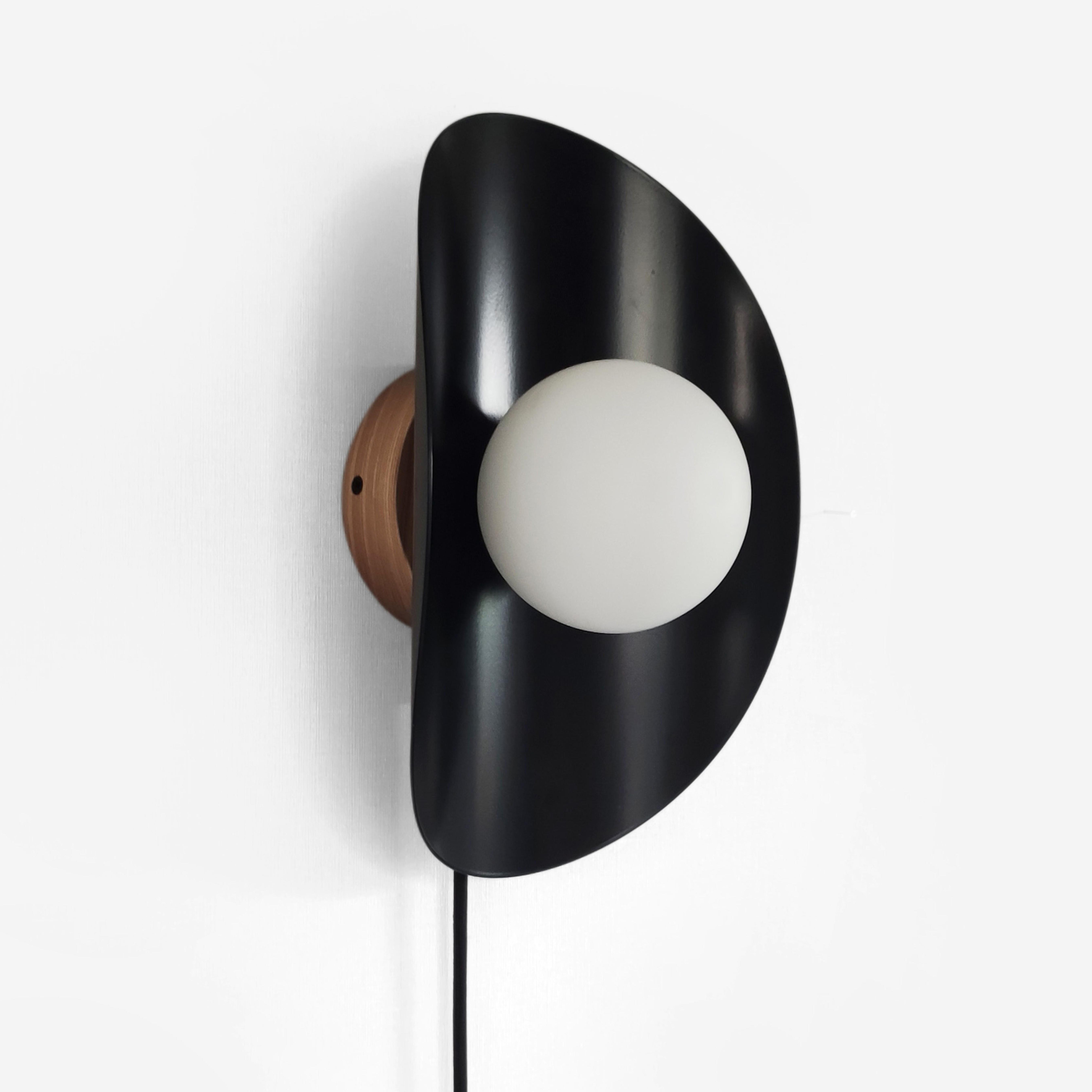 Бра шнур на стіну для ванної/спальні SIERRA Black (BRASIERRA3)