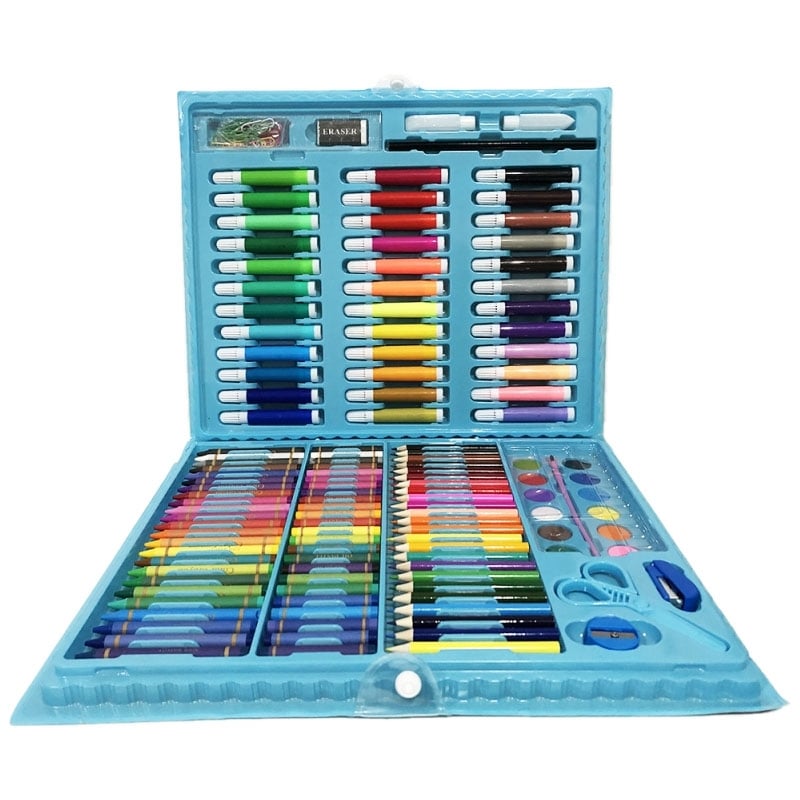 Набор для рисования 6086 в чемодане 208 пр. Blue (22631567) Набор для рисования 6086 в чемодане 208 пр. Blue (22631567)