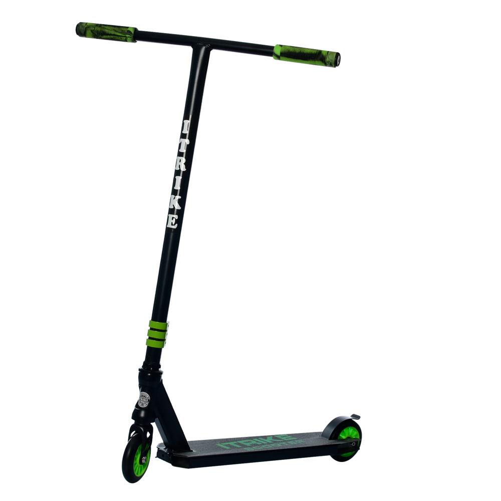 Самокат iTrike SR 2-068-2-BGR Черный/Зеленый - фото 1 Самокат iTrike SR 2-068-2-BGR Черный/Зеленый - фото 1