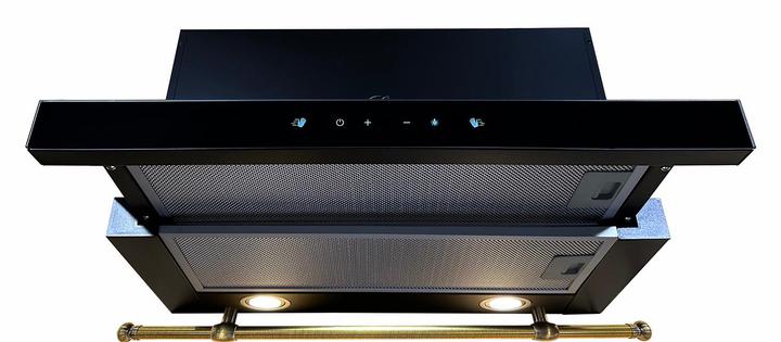 Витяжка Luxor Beste F 60 BK 1450 m3 LED Intellect Kup Classico 6 швидкостей Чорний (25488483) - фото 2 Витяжка Luxor Beste F 60 BK 1450 m3 LED Intellect Kup Classico 6 швидкостей Чорний (25488483) - фото 2