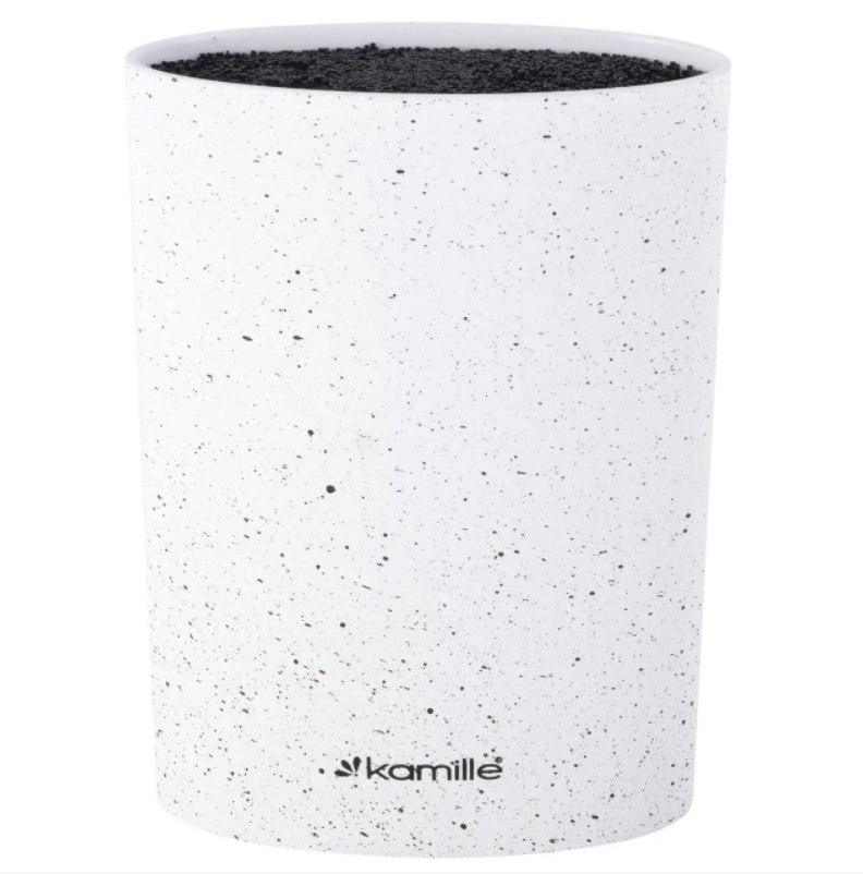 Подставка для ножей Kamille BL KM-7606 22 см Белый (NA002111)