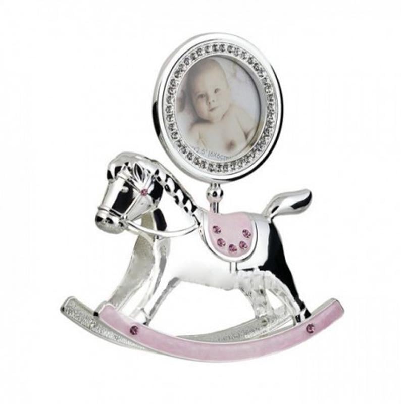 Фоторамка детская Лошадка 15х18 см Розовый (473-3183)