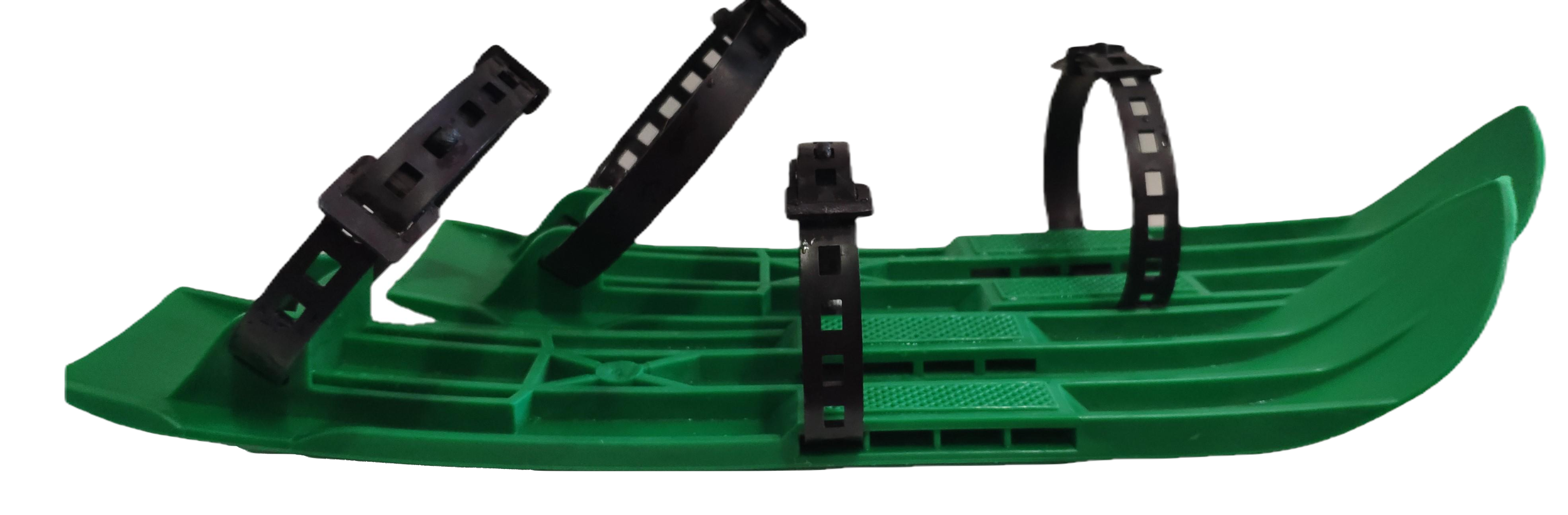 Лыжи пластиковые Зеленый (5000)