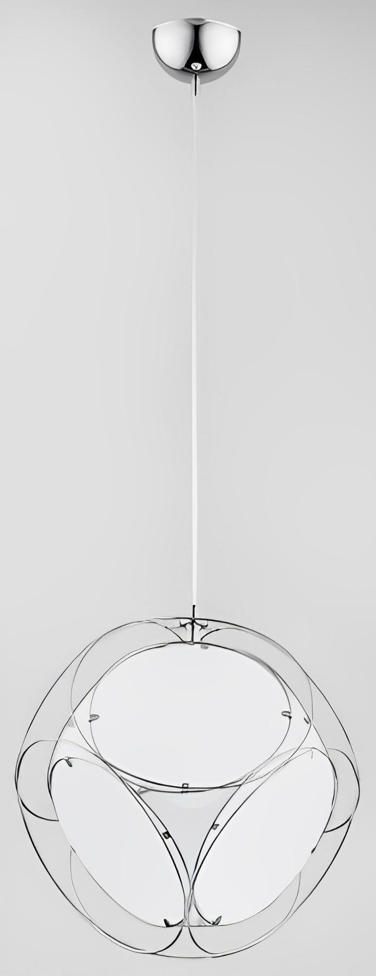 Люстра Alfa Inside White Chrom лофт 60501