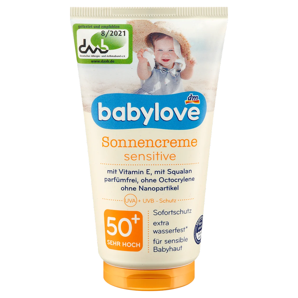Крем солнцезащитный детский Babylove Sensitive SPF50+ для чувствительной кожи 75 мл (EPI-15102025-248) Крем солнцезащитный детский Babylove Sensitive SPF50+ для чувствительной кожи 75 мл (EPI-15102025-248)