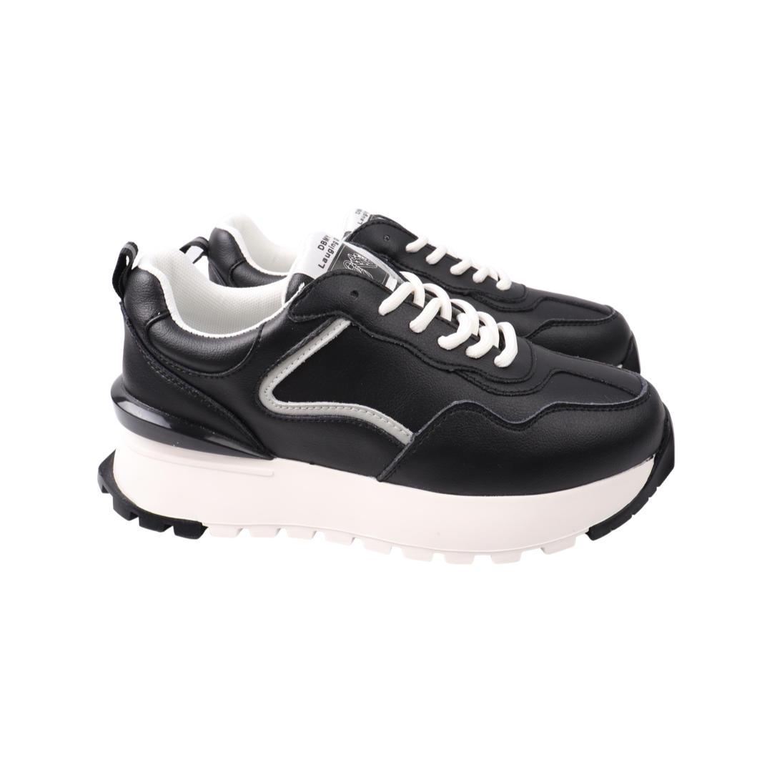 Кроссовки женские Berisstini из кожи р. 38 Черный (64-21DTS)