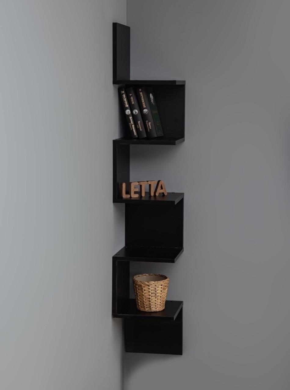 Полка угловая настенная П-14 с ламинированным ДСП 1220x200x200 мм (П-14)