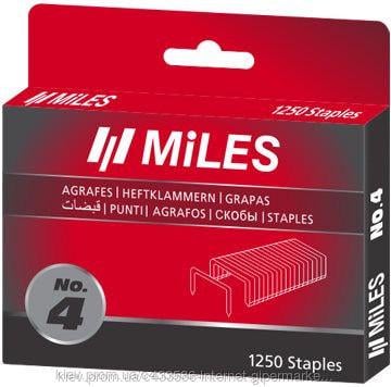 Скобы Miles 4-12 мм 1250 шт. (11550001)