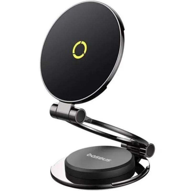 Тримач для телефонів в машину BASEUS MagPro Series II Magnetic Car Mount Stick-on Version Cosmic Black (20744)