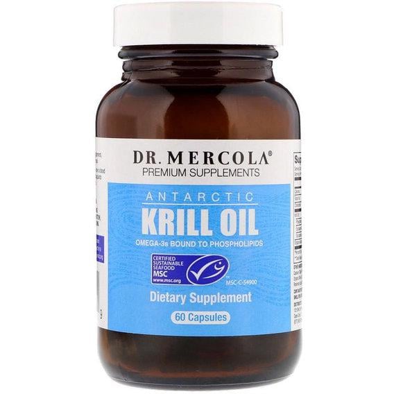 Олія криля Dr. Mercola Antarctic Krill Oil 60 Caps