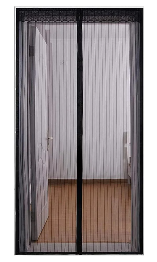 Сетка противомоскитная дверная на магнитах 1,2х2,1 м (R81908-1)