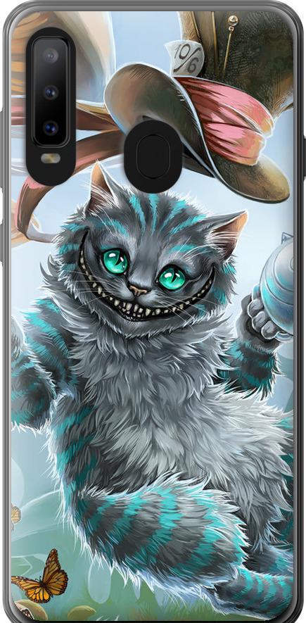 Чехол на Samsung Galaxy A8S Чеширский кот 2 (3993u-1636-42517) Чехол на Samsung Galaxy A8S Чеширский кот 2 (3993u-1636-42517)