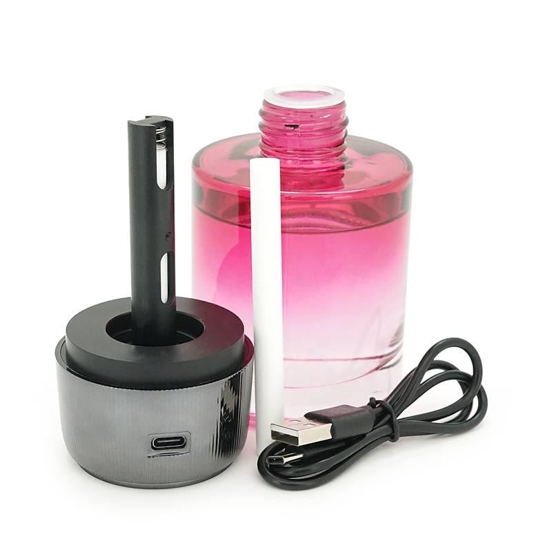 Ароматизатор для авто с проекцией Звездное небо USB Pink