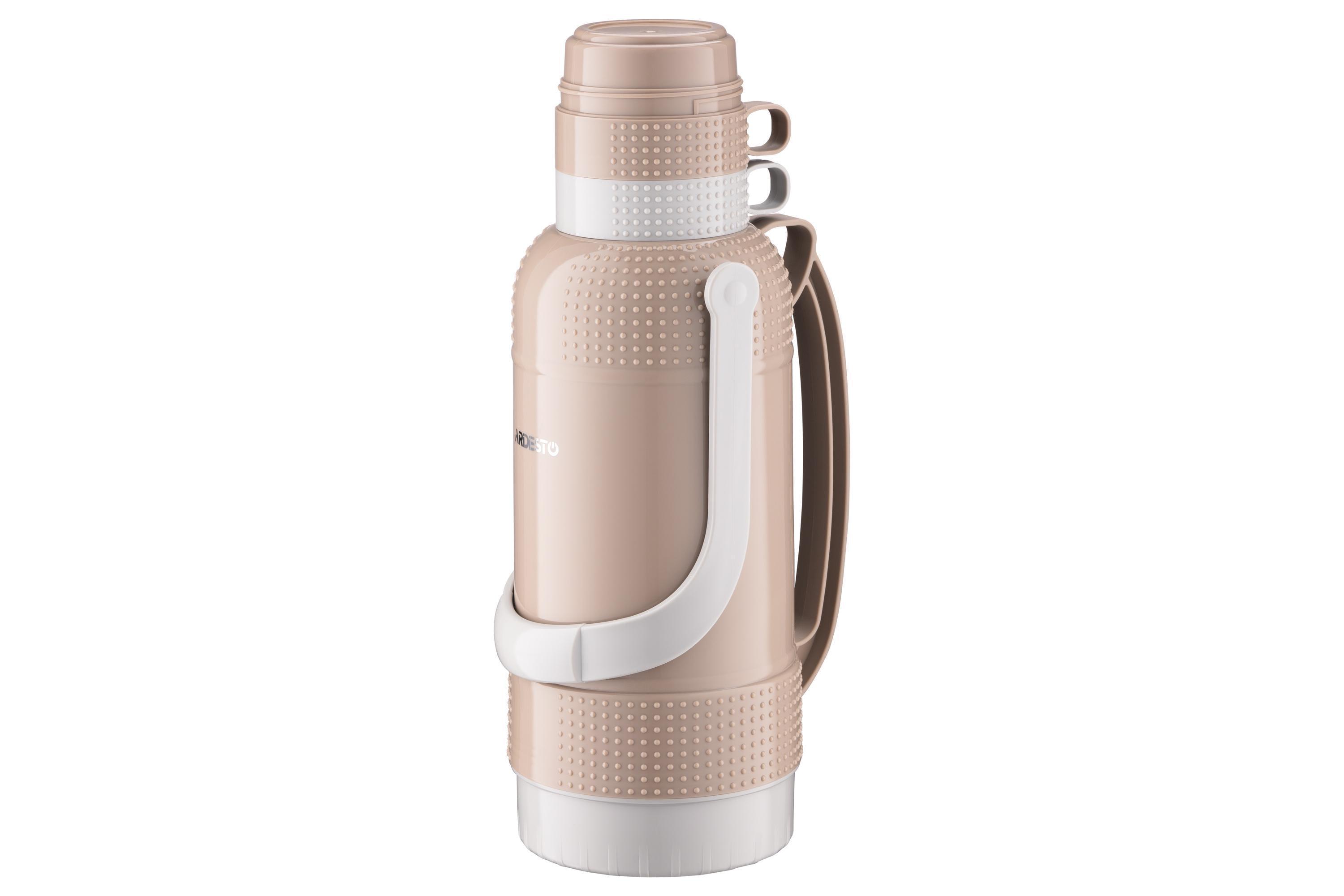 Термос Ardesto Gemini Gourmet 3,2 л Коричневий (AR2632BRG)