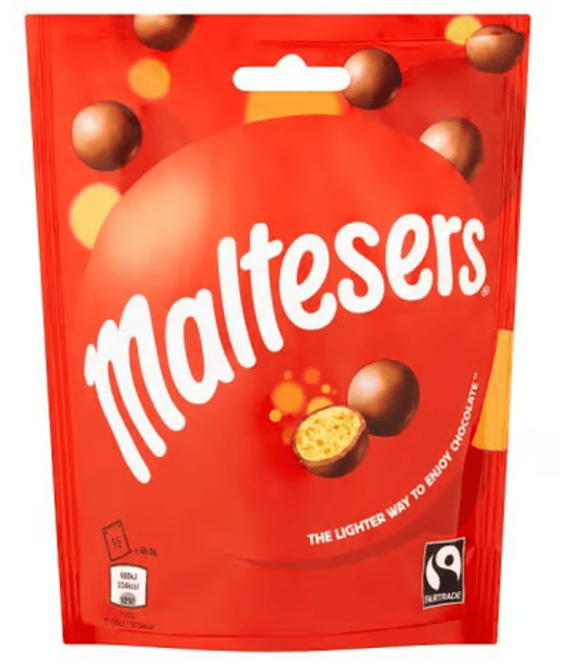 Драже Maltesers Chocolate Large Bag 300 г (3001313390)
