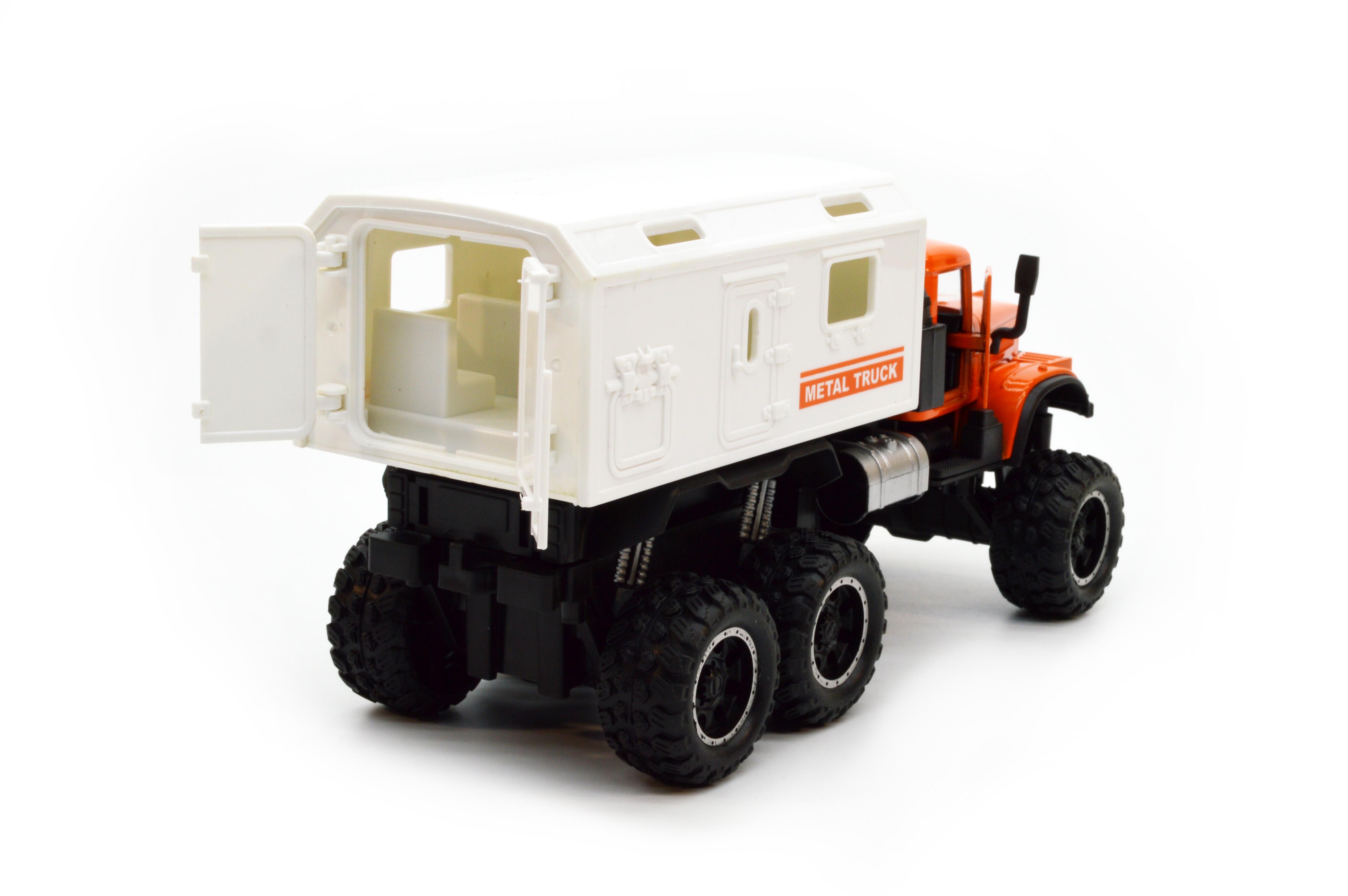 Машина металлическая КрАЗ 2217-5 инерция звук свет - фото 6