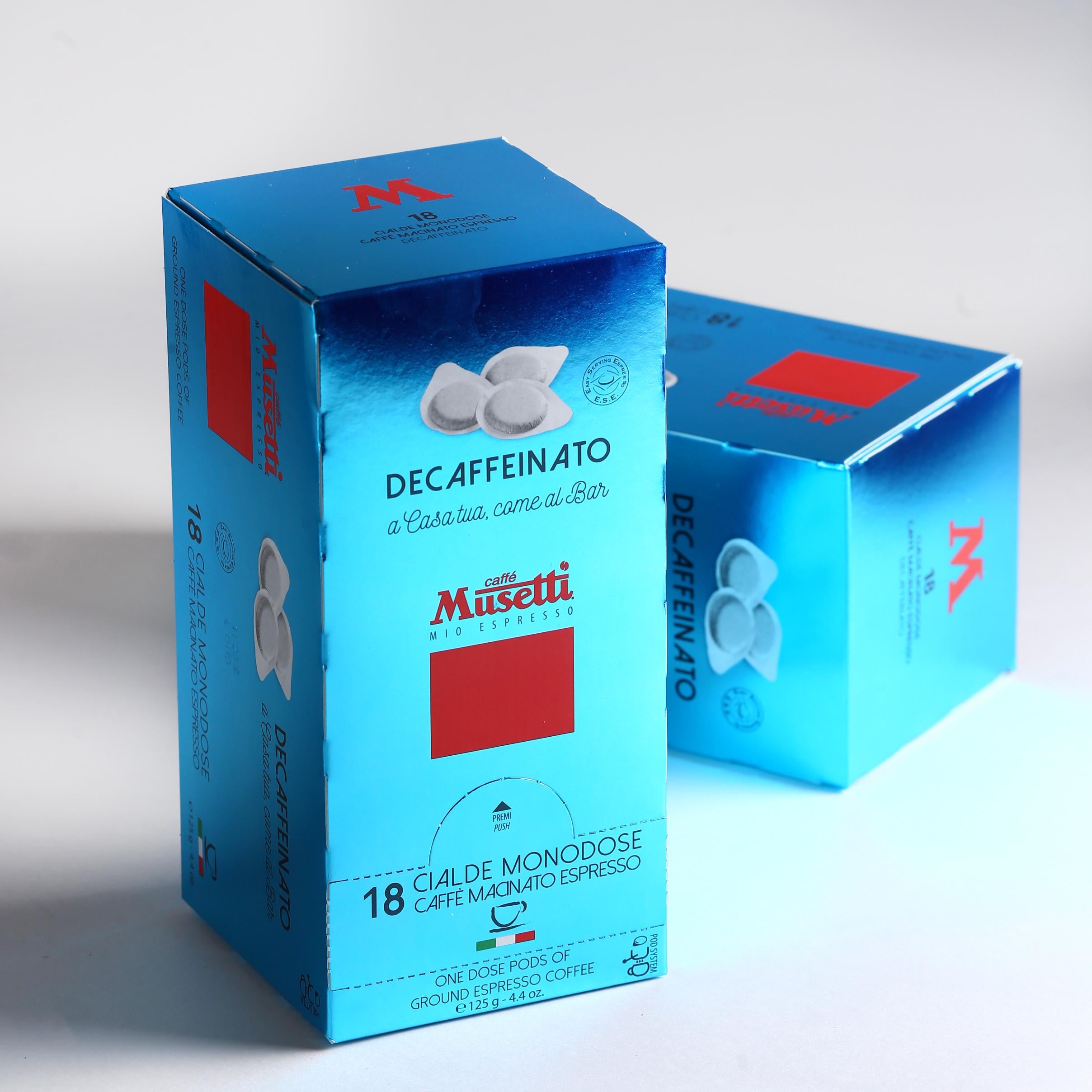 Монодозы Caffe Musetti DeCaffeinated без Каваина 18 шт. (35370849)