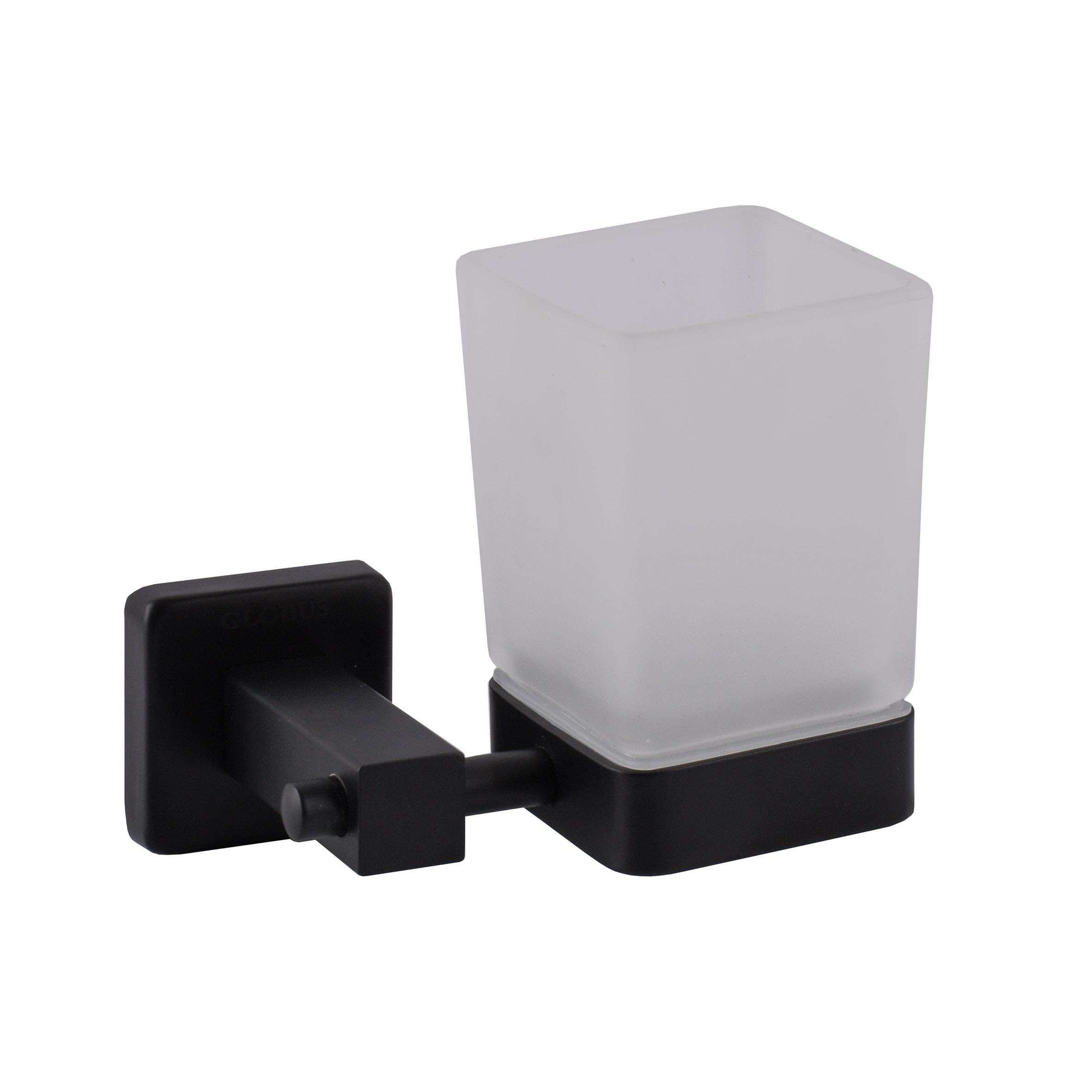 Стакан Globus Lux BQ9409 Черный матовый