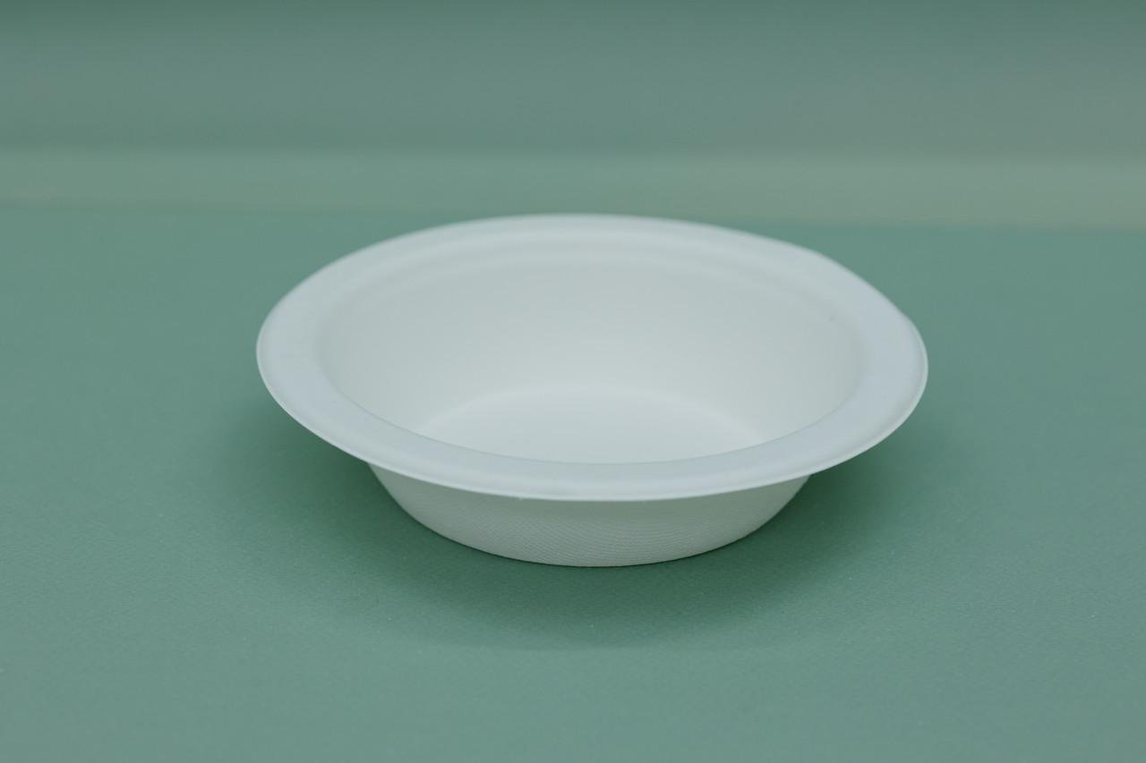Тарелка из трости одноразовая компактная круглая миска 350 мл 125 шт. - фото 5 Тарелка из трости одноразовая компактная круглая миска 350 мл 125 шт. - фото 5