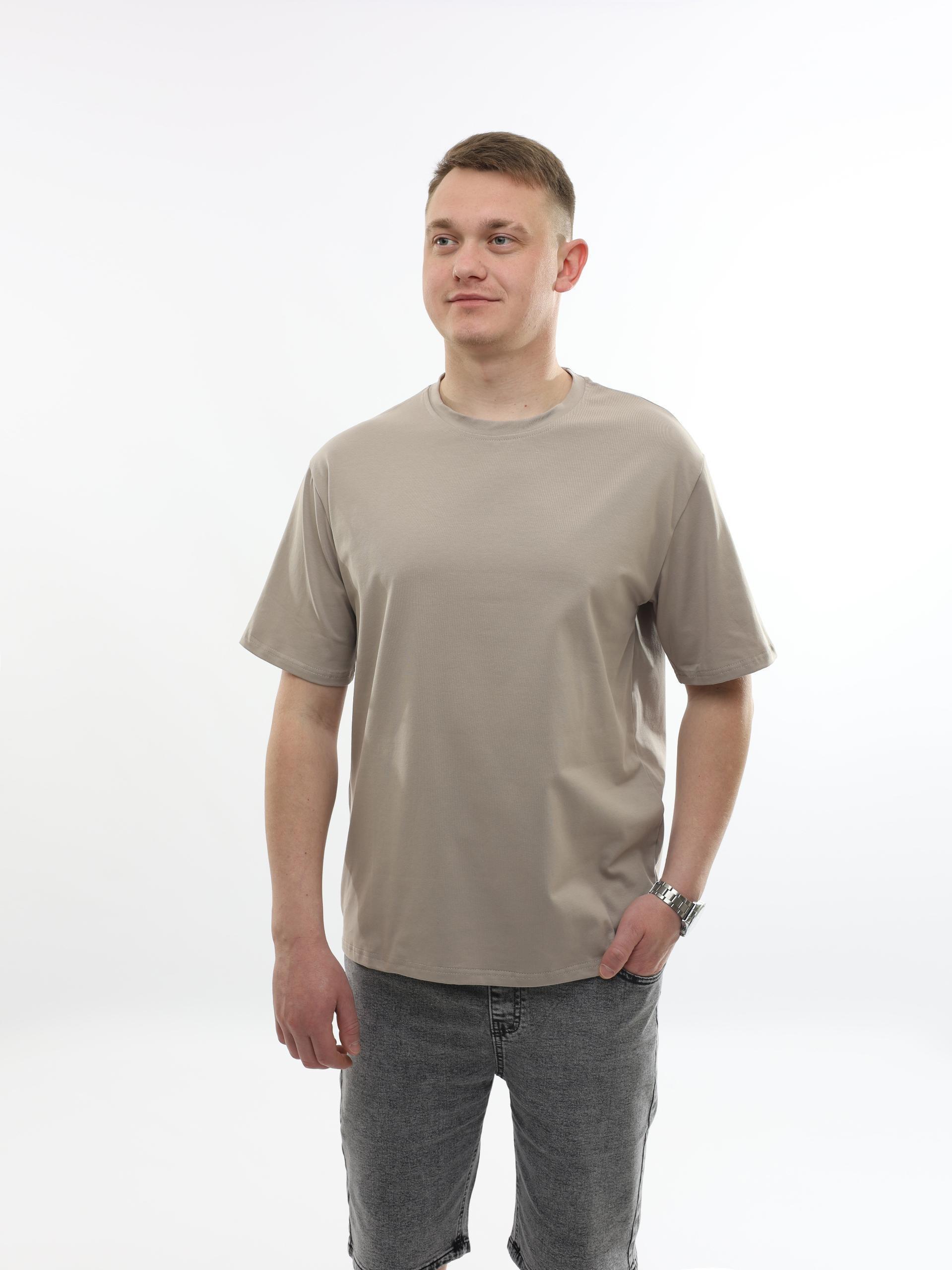 Футболка мужская CLOVER CLUB XL Бежевый (278445-XL)