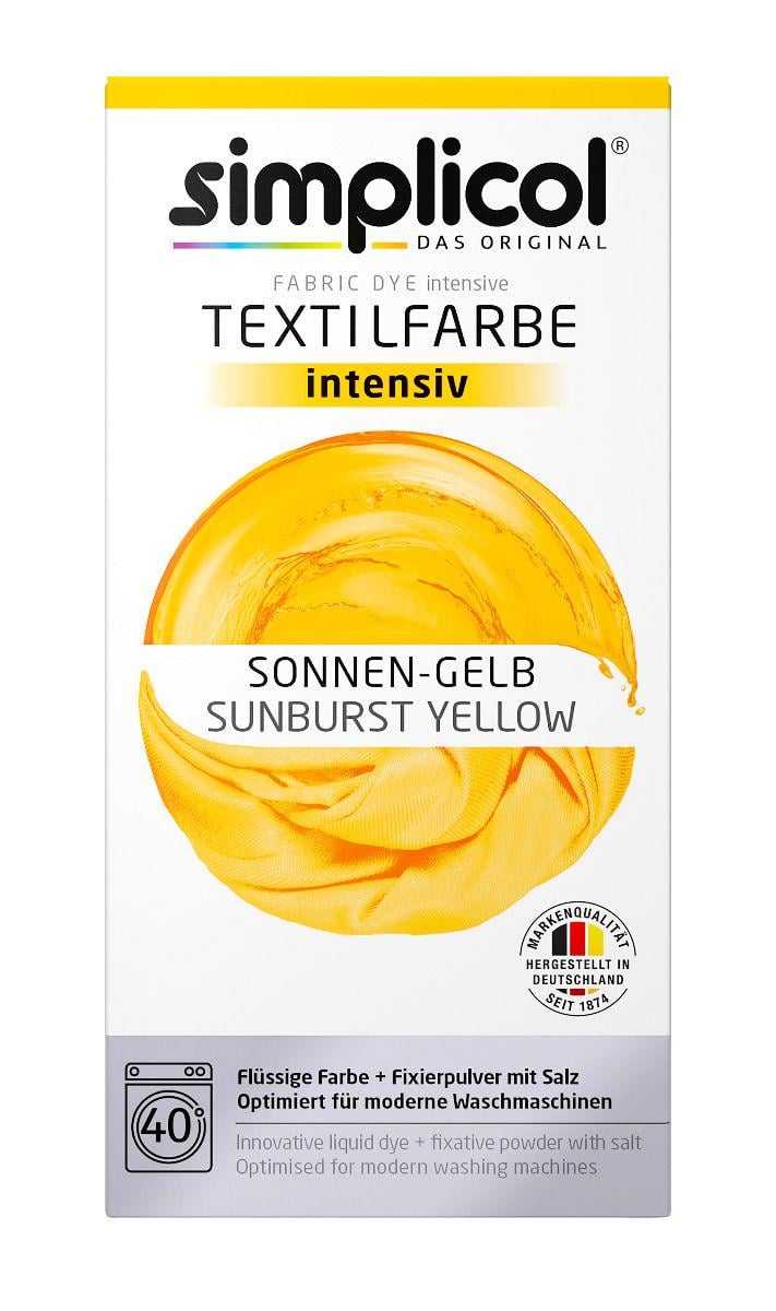Фарба для одягу Simplicol Intensiv Sunburst Yellow (1801)