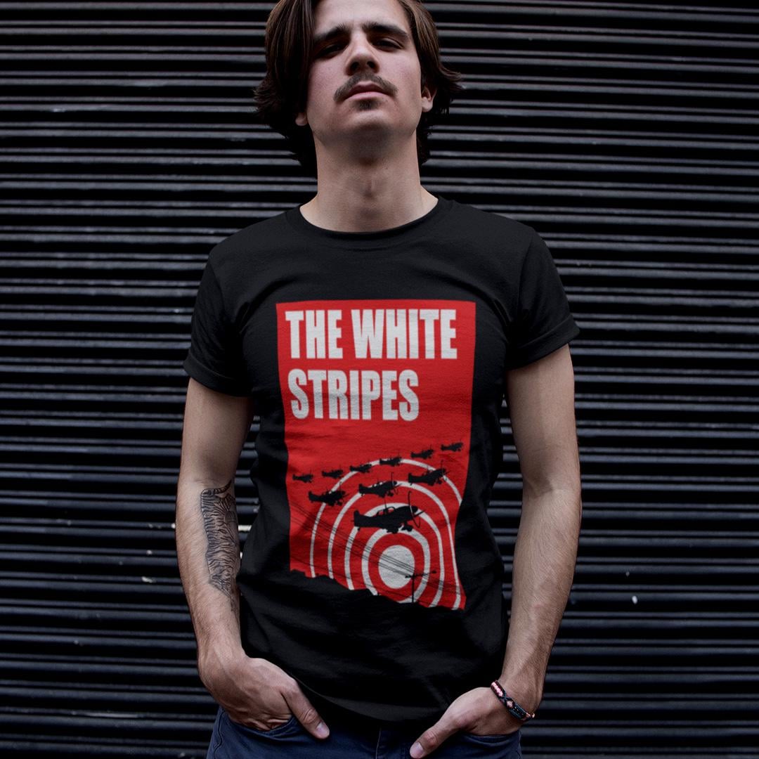 Футболка унисекс The White Stripes Melbourne Concert Poster S Черный (32700911)
