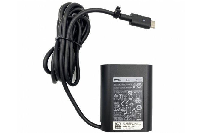 Блок питания для ноутбука Dell без кабеля USB-C 30W (1620227137)