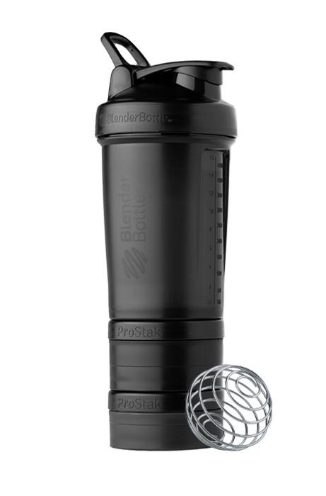 Шейкер спортивний Blender Bottle ProStak з 2 контейнерами 650 мл Black (PS 22oz BlackBlack) - фото 9