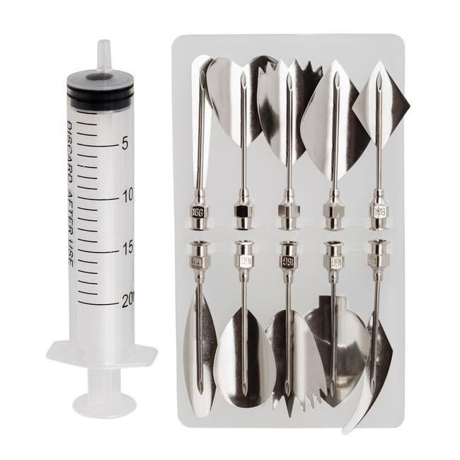 Насадки + кондитерский шприц для создания 3D рисунков в желе (iz13204)