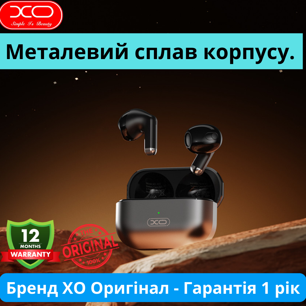 Навушники міні бездротові XO X29 Bluetooth 5.3 TWS з мікрофоном для телефону з зарядним кейсом (23599184) - фото 3 Навушники міні бездротові XO X29 Bluetooth 5.3 TWS з мікрофоном для телефону з зарядним кейсом (23599184) - фото 3