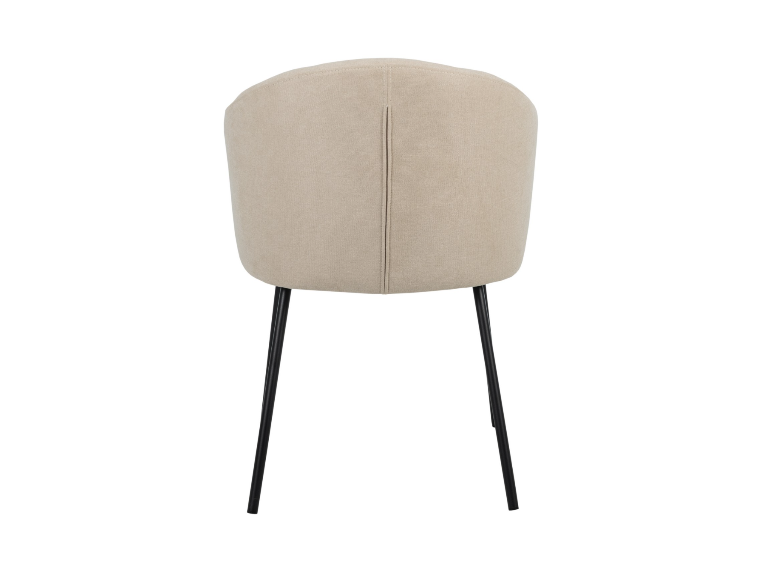 Стілець обідній Vetro Mebel Кокосове молоко/Чорний (M-242) - фото 4 Стілець обідній Vetro Mebel Кокосове молоко/Чорний (M-242) - фото 4