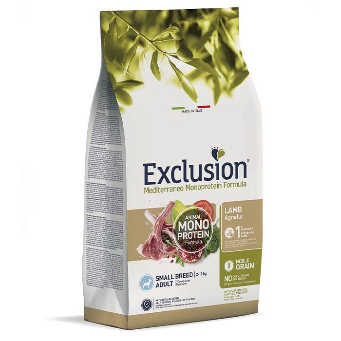 Корм сухий Exclusion Lamb Small Breed для дорослих собак маленьких порід 2 кг Корм сухий Exclusion Lamb Small Breed для дорослих собак маленьких порід 2 кг
