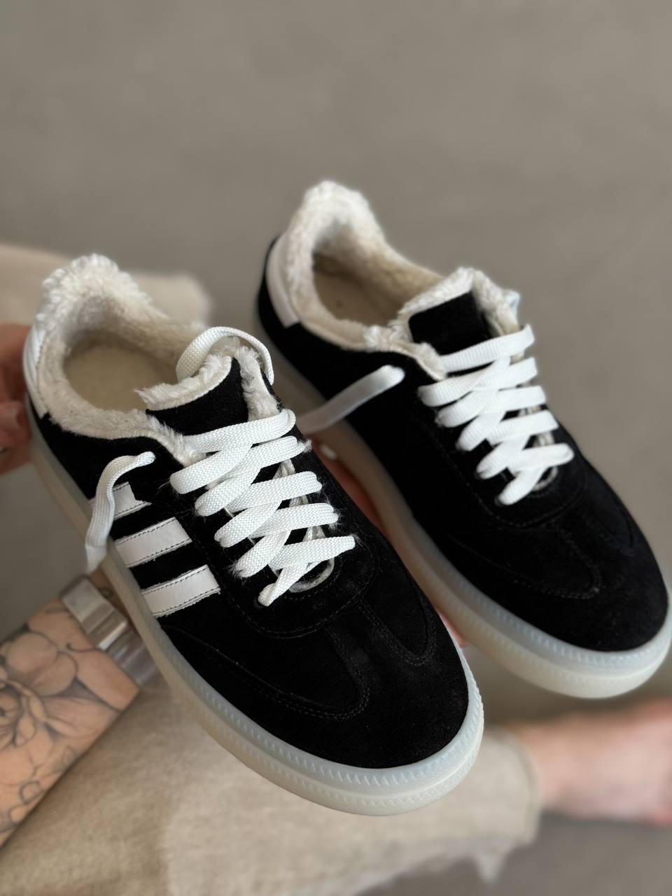 Кеди жіночі на хутрі Maya Shoes р. 39 Чорний (3021/1) - фото 5 Кеди жіночі на хутрі Maya Shoes р. 39 Чорний (3021/1) - фото 5