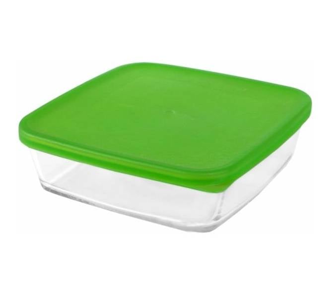 Харчовий контейнер квадратний Simax Color 7476 із салатовою пластиковою кришкою 18х18х5,5 см (6576f15da8a721581944a7c6) - фото 1 Харчовий контейнер квадратний Simax Color 7476 із салатовою пластиковою кришкою 18х18х5,5 см (6576f15da8a721581944a7c6) - фото 1